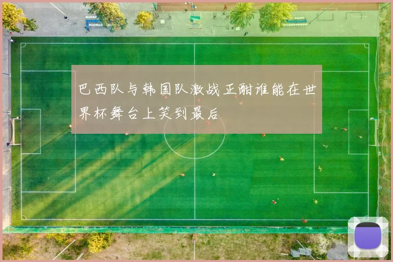巴西队与韩国队激战正酣谁能在世界杯舞台上笑到最后